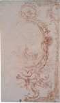 Watteau Antoine Design of Decorative Panel The Birth of Venus - Hermitage